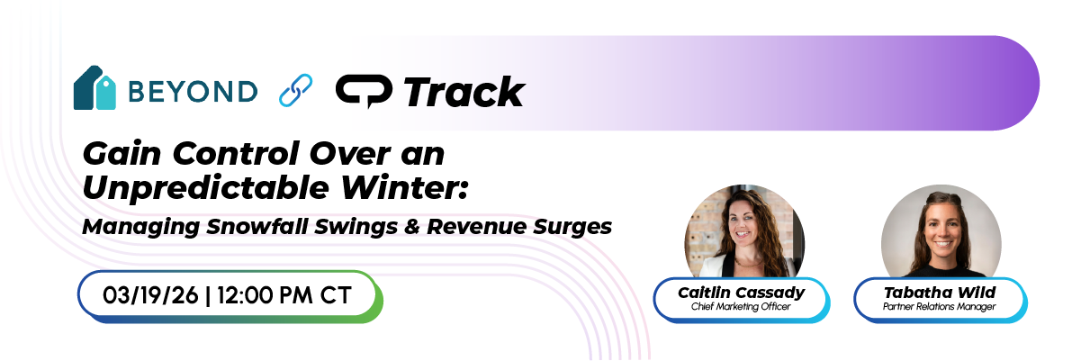 Beyond - Track - Partner Webinar Beyond - Track - Partner Webinar