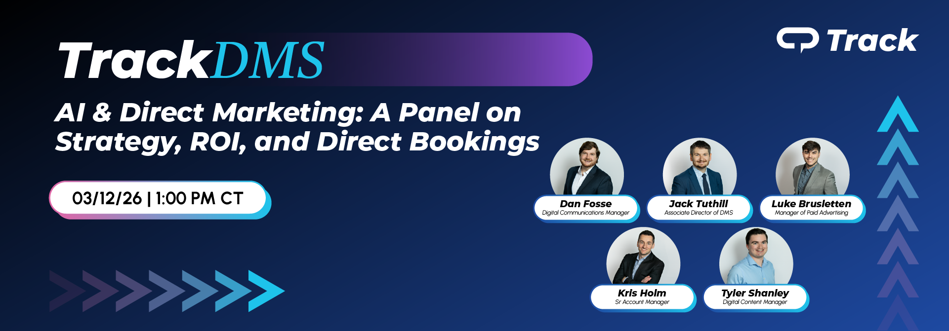 TrackDMS - Product Update Webinar - Landing Page